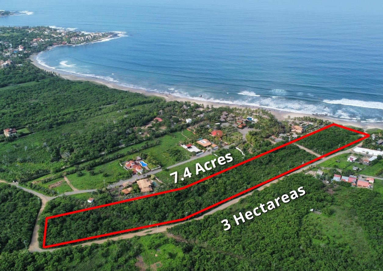 Large Playa Majahua Beachfront Development Land — Troncones, Australia