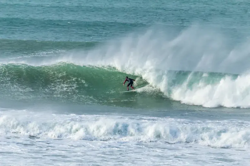 The Cribbar Surfing Point. (Newquay), United Kingdom