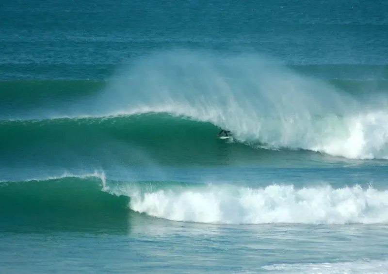 Tubes at Jeffreys Bay
