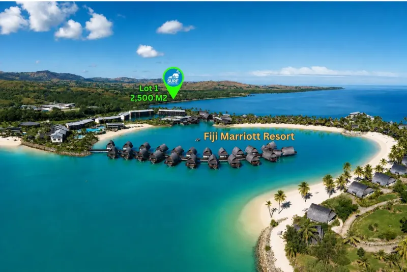 Momi Bay Fiji Oceanfront Land Cloudbreak - 4
