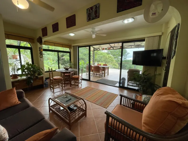 Sunset Ocean View Home & Guest Cabin Surrounded By Rainforest - 5