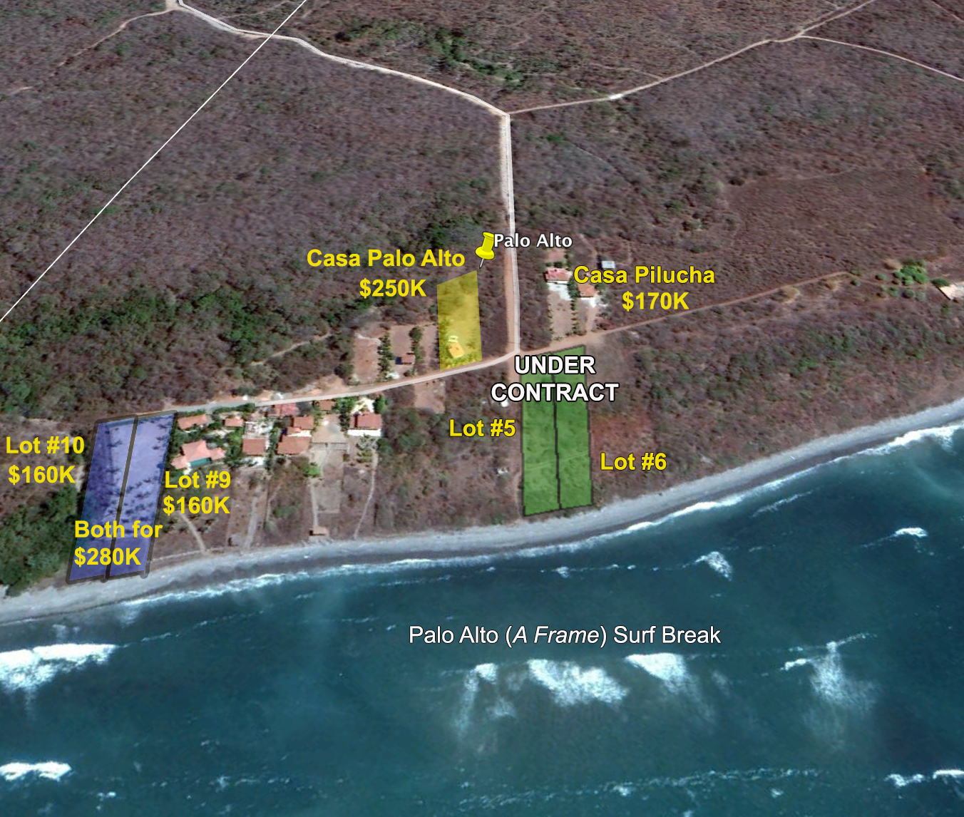 Palo Alto Lots Mainland Mexico International Surf Properties
