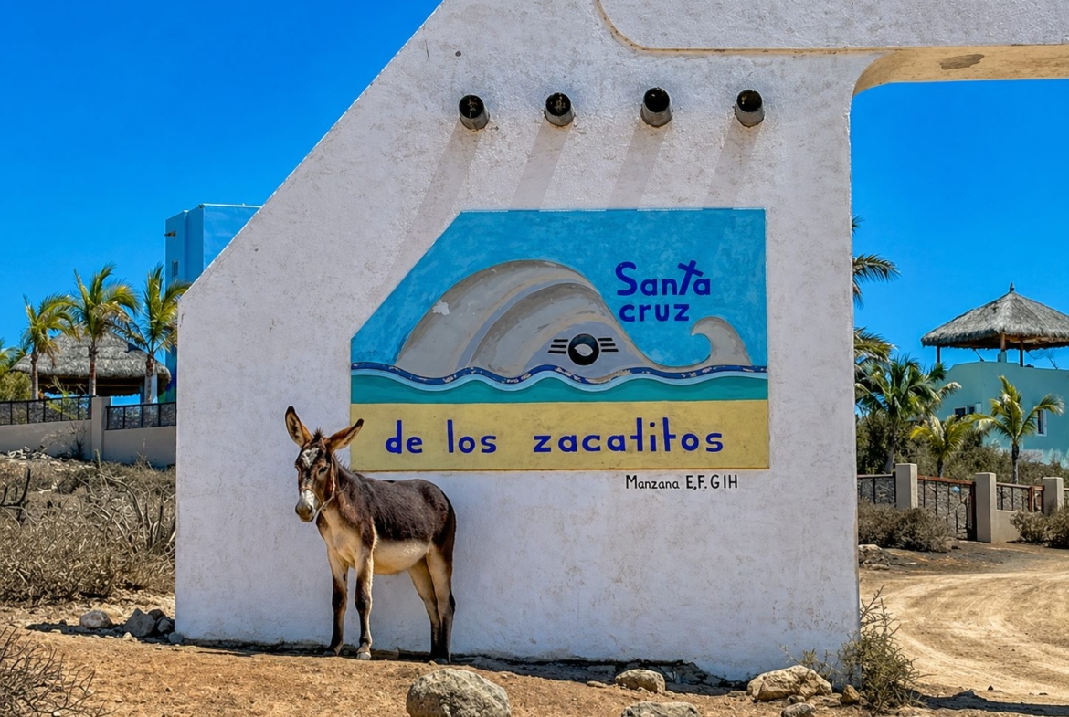 los-zacatitos-east-cape-donkey-entrance