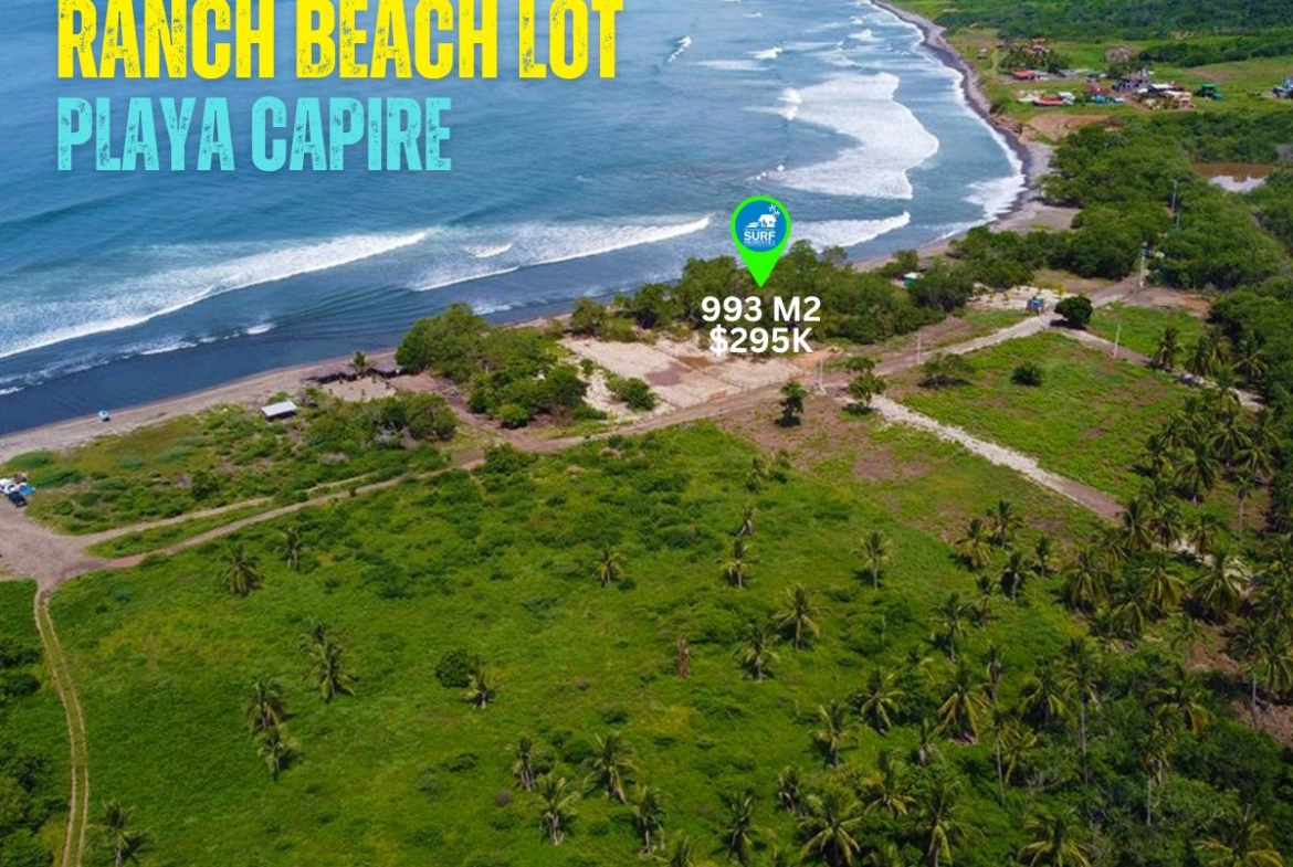Ranch Beach Lot Playa Capire
